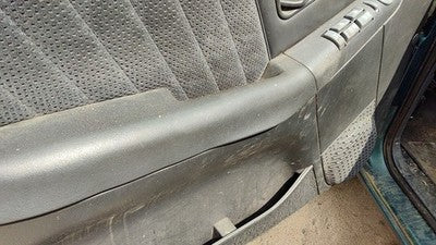 1995-1997 S10 Blazer Driver Left Front Door Trim Panel With Master Switch Gray