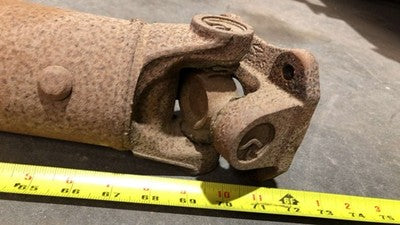 1999-2002 Ford F250 Rear Drive Shaft Two Piece Oem 7.3L Powerstroke 4X4
