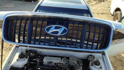 2001-2003 Hyundai Elantra Front Grille Oem Chrome 863502D070
