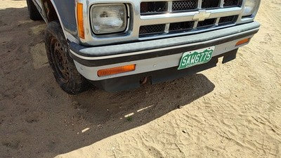 1991-1994 Chevy S10 Blazer Front Bumper Assembly Oem 15961869