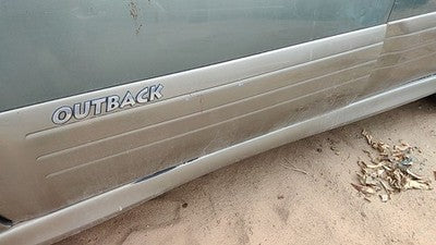 2000-2004 Legacy Outback Driver Left Front Moulding From Door Oem Trim Strip