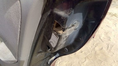 1996-1999 Saturn Sw2 Passenger Right Rear Door Latch With Rods/Cables Oem Back