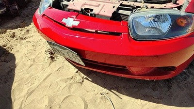 2003-2005 Chevy Cavalier Front Bumper Cover Assembly Oem Red 74U 12335575