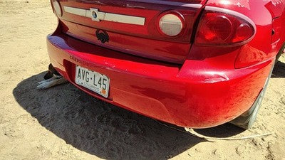 2003-2005 Chevy Cavalier Rear Bumper Cover Assembly Oem Back Red 74U 12335580