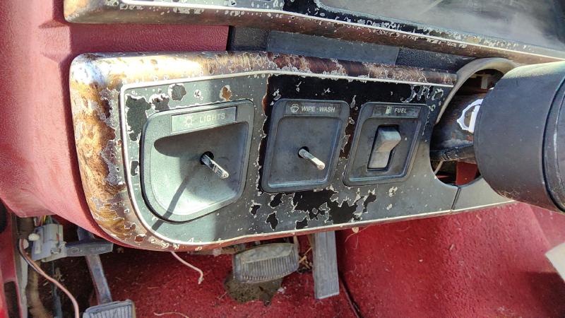 1988 Ford Pickup F150 Series Headlight Switch (Dash Mtd)