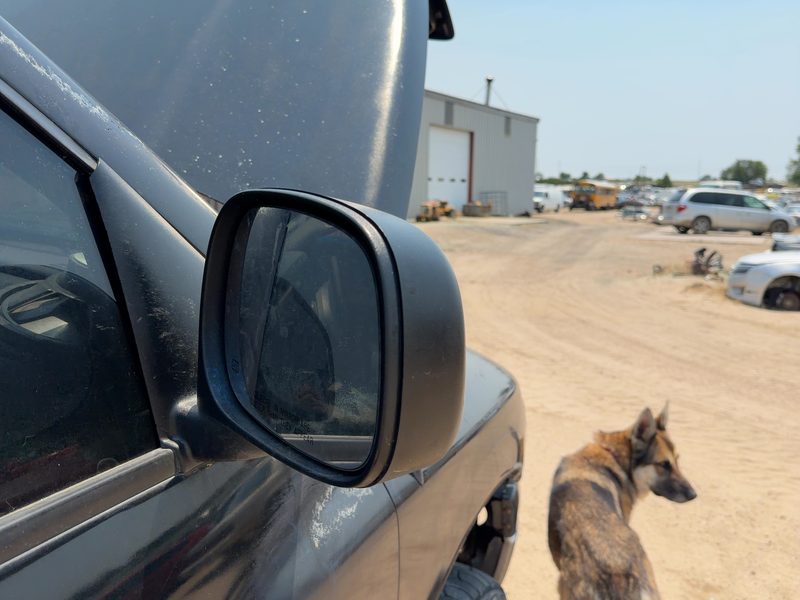2002-2009 Dodge Ram Pickup 1500 Series Door Mirror RH