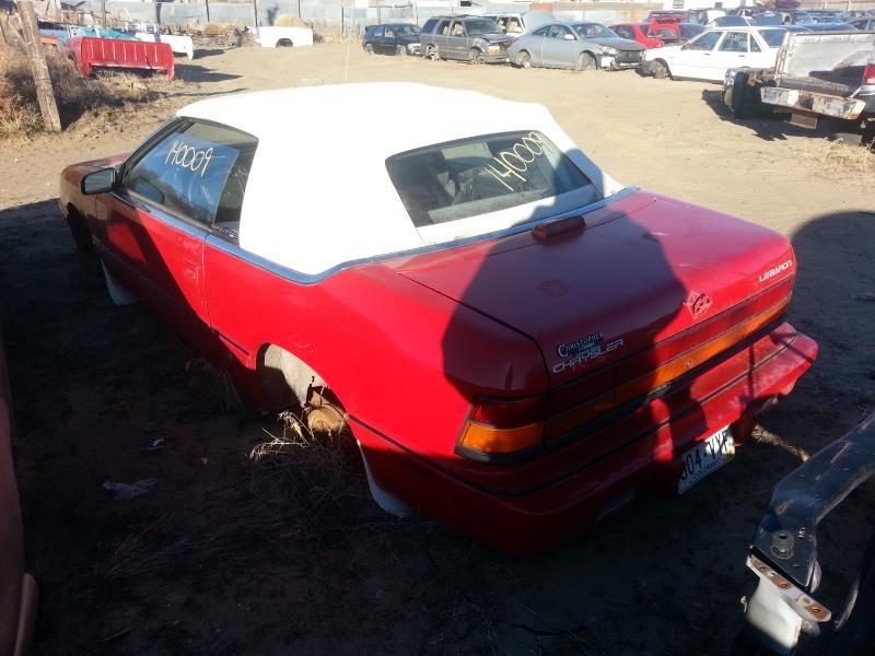 1987-2000 Lebaron Engine Assembly/Motor