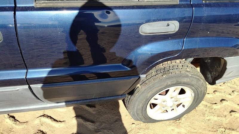 1999-2004 Jeep Grand Cherokee Rear Door LH