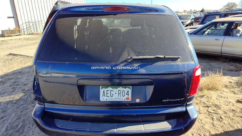 2001-2007 Dodge Caravan Trunk/Decklid/Hatch/Tailgate