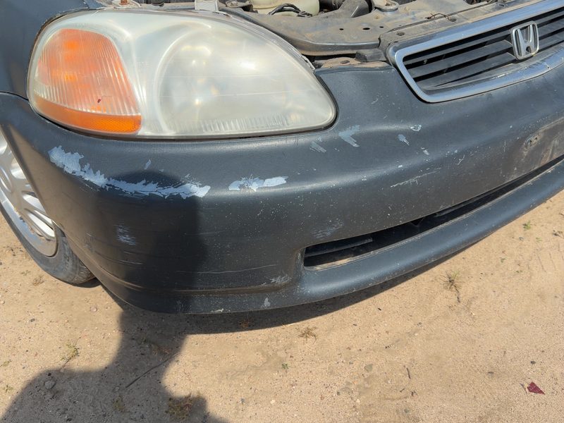 1996-1998 Honda Civic (see Also Delsol & Crx) Front Bumper Assy.
