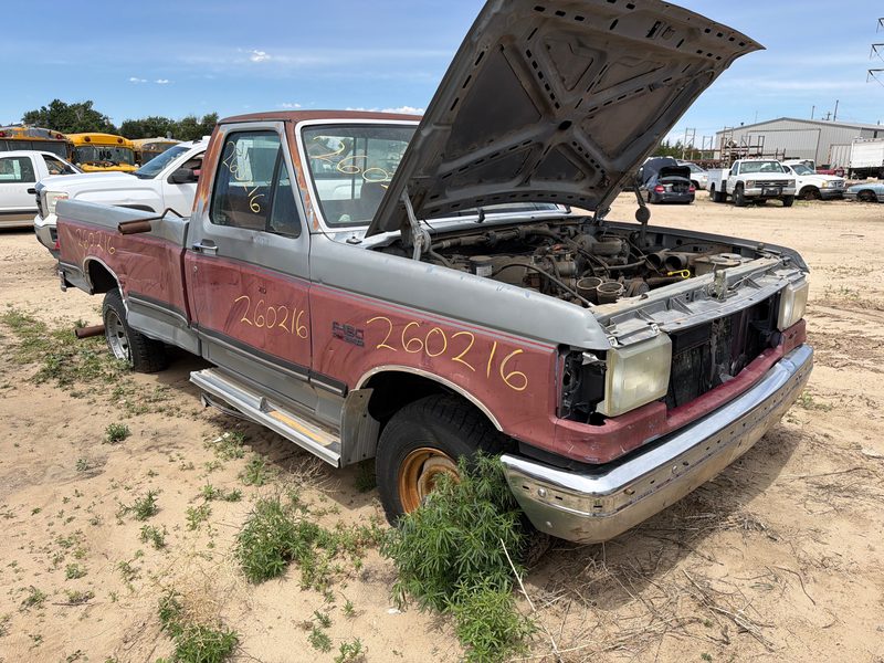 1987-1991 Ford Pickup F150 Series Hood