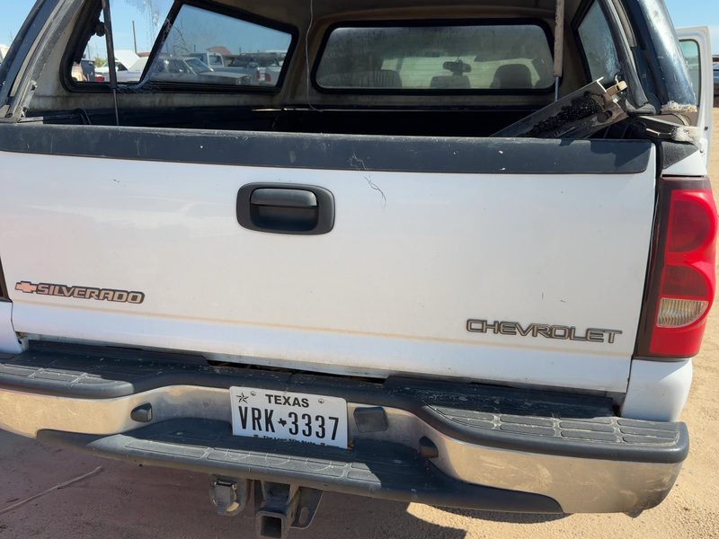 1999-2007 Chevrolet 2500 Silverado Pickup Trunk/Decklid/Hatch/Tailgate
