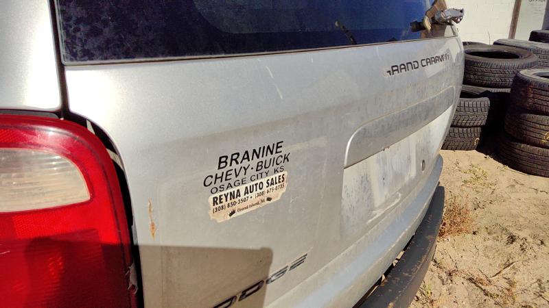 2001-2007 Dodge Caravan Trunk/Decklid/Hatch/Tailgate