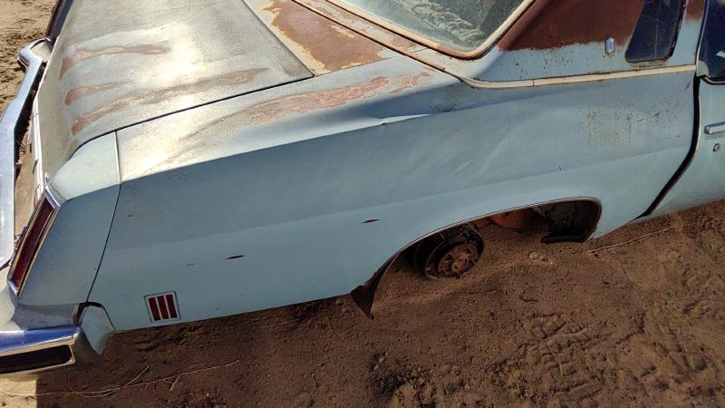 1974-1975 Cutlass (also See Calais 85-88) Quarter Panel RH