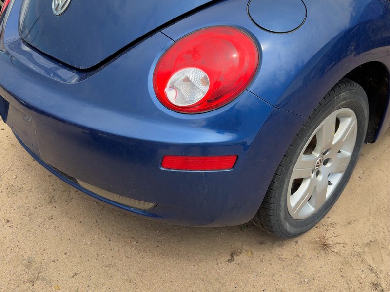 2006-2010 Volkswagen Beetle (type 1) Rear Bumper Assembly
