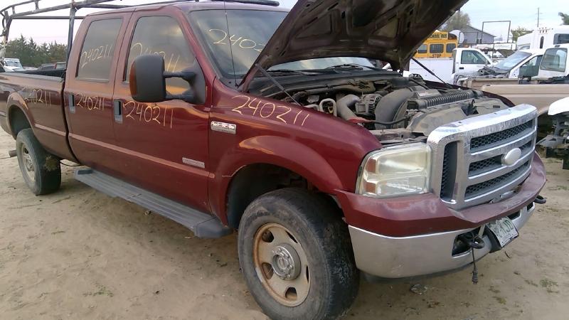 2005-2007 Ford F350 Super Duty Pickup Frame Assembly