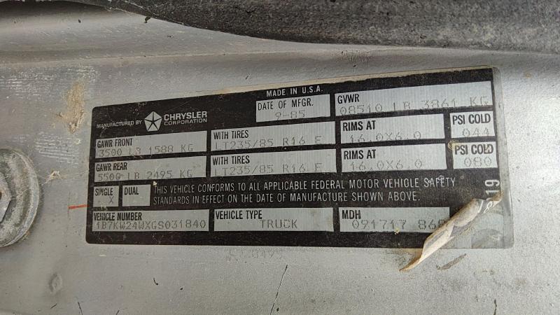 1976-1993 Dodge Pickup 250 Series Axle Shaft RH