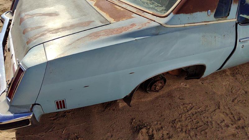 1974-1975 Cutlass (also See Calais 85-88) Quarter Panel RH
