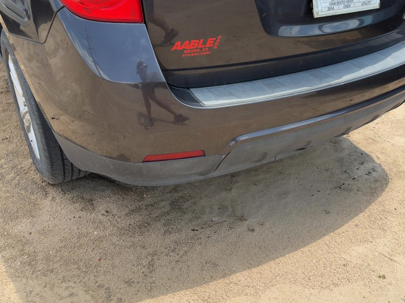 2010-2015 Chevrolet Equinox Rear Bumper Assembly