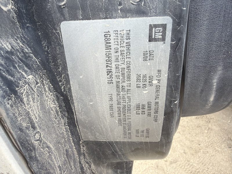 2005-2007 Saturn Ion Transmission Assy.