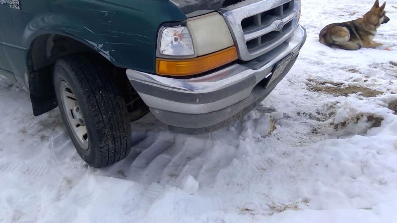 1998-2000 Ford Ranger (small Truck) Front Bumper Assy.
