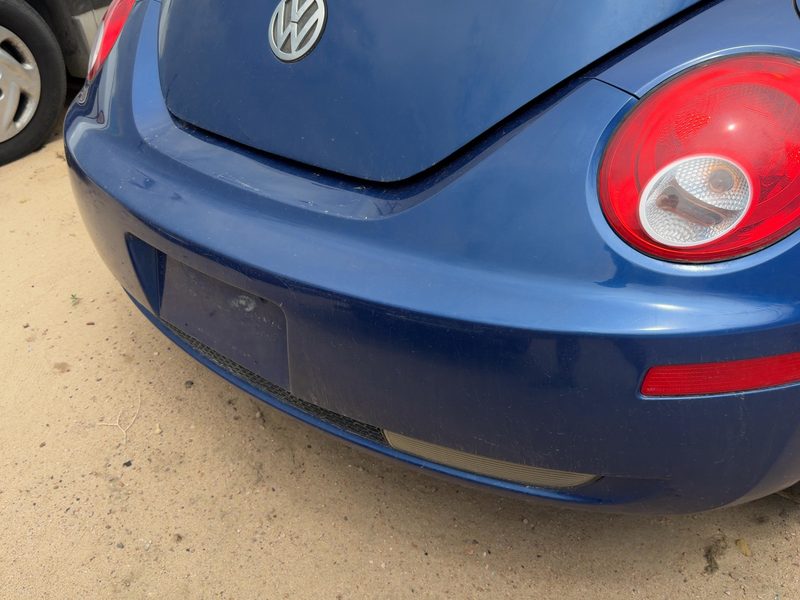 2006-2010 Volkswagen Beetle (type 1) Rear Bumper Assembly