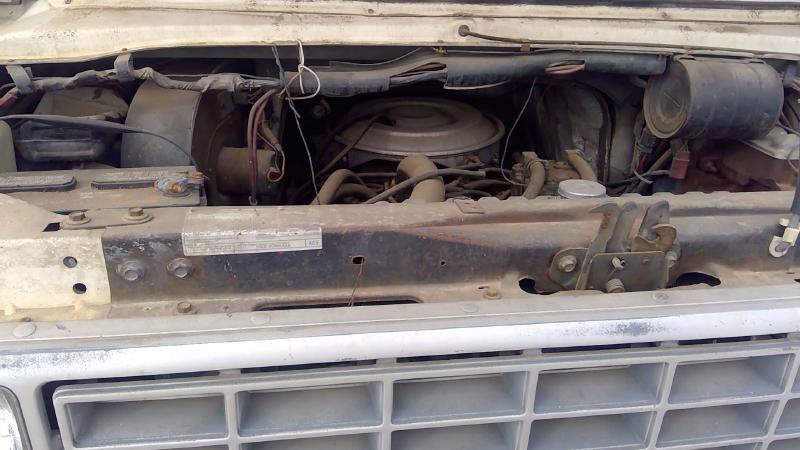 1975-1981 Ford Van E250 Radiator Support