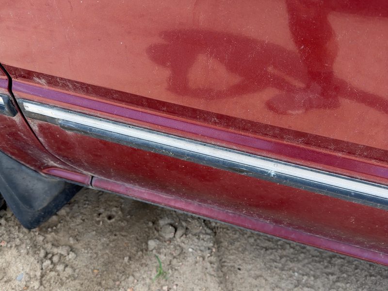 1987 Nissan Maxima Front Door Moulding LH