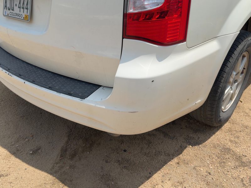 2011-2020 Chrysler Town & Country Rear Bumper Assembly