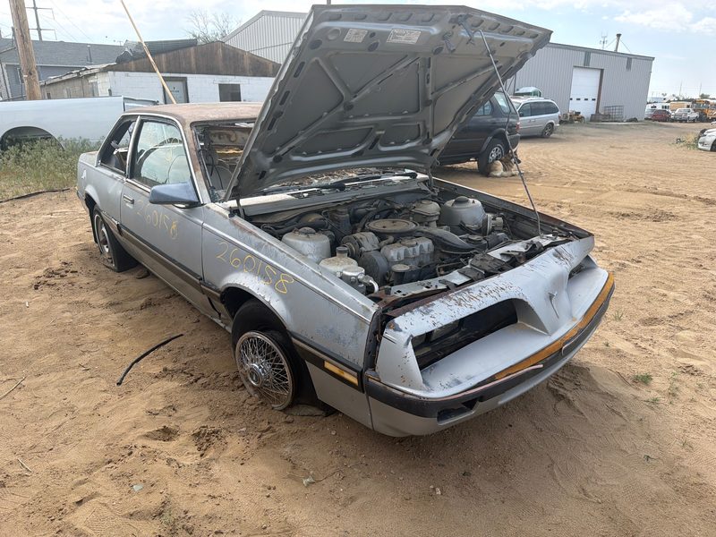 1984 Pontiac P2000 (82-84) Crossmember/Cradle/Undercarria