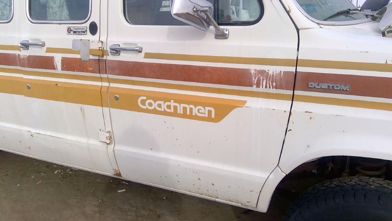 1975-1991 Ford Van E250 Front Door RH