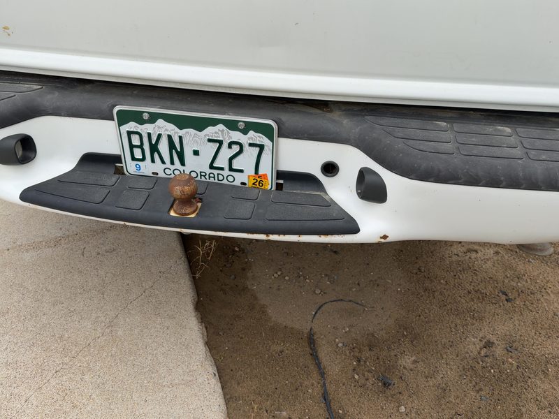 1998-2005 Blazer S10/jimmy S15 Rear Bumper Assembly