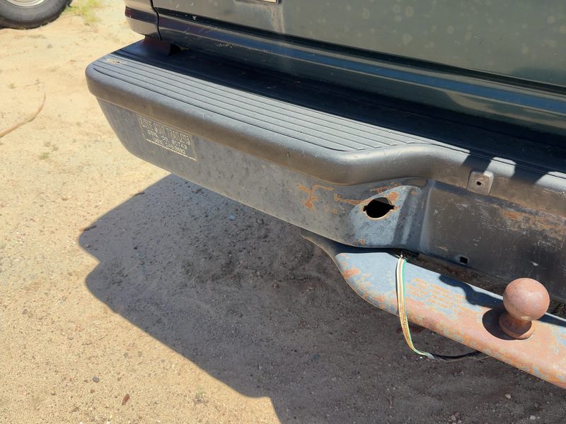 1991-1994 Explorer Rear Bumper Assembly