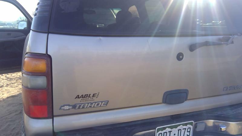2001-2006 Chevrolet Tahoe Trunk/Decklid/Hatch/Tailgate
