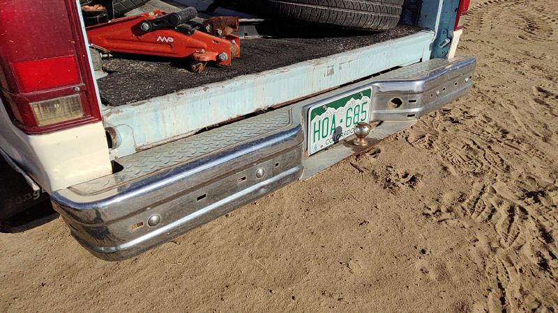 1986-1992 Ford Ranger (small Truck) Rear Bumper Assembly