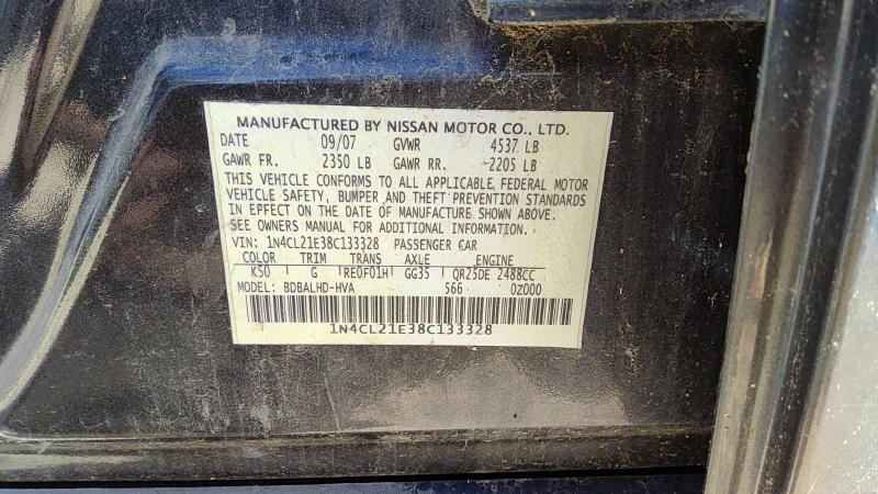 2008-2011 Nissan Altima Crossmember/Cradle/Undercarria