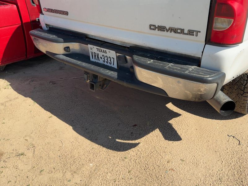 1999-2007 Chevrolet 2500 Silverado Pickup Rear Bumper Assembly