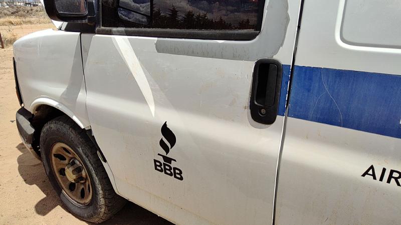 2003-2015 Chevrolet Van Express 1500 Series Front Door LH