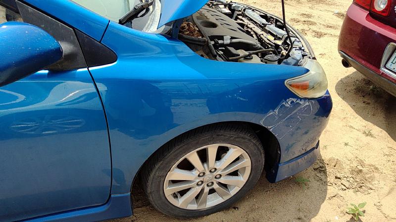 2009-2013 Toyota Corolla (also See FX 87-88) Fender RH