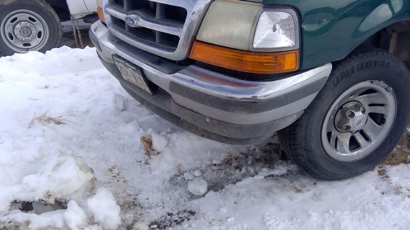 1998-2000 Ford Ranger (small Truck) Front Bumper Assy.