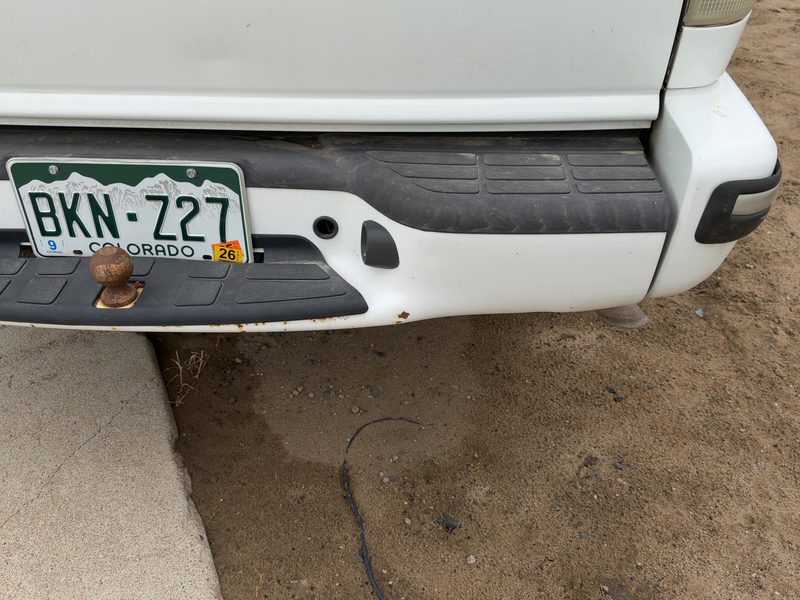 1998-2005 Blazer S10/jimmy S15 Rear Bumper Assembly