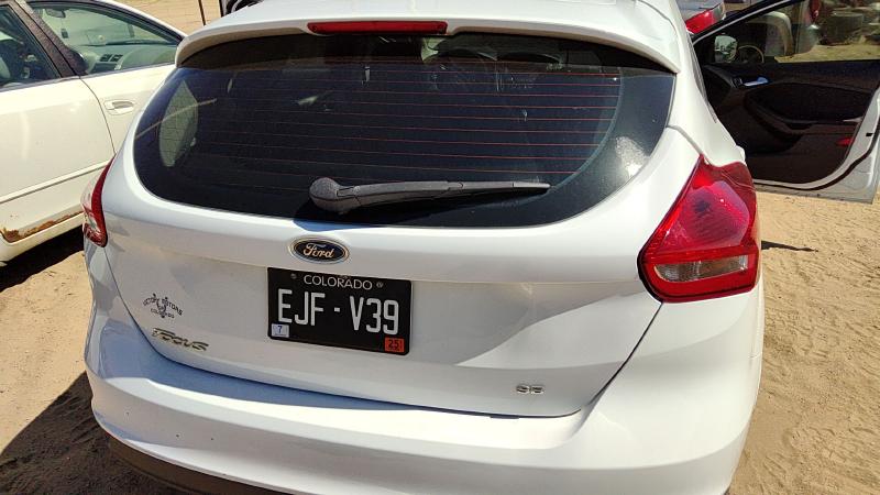 2015-2018 Ford Focus Not RS Trunk/Decklid/Hatch/Tailgate