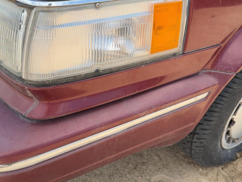 1987 Nissan Maxima Fender Moulding LH