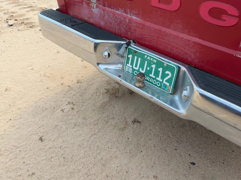 1987-1996 Dodge Dakota (mid-size) Rear Bumper Assembly