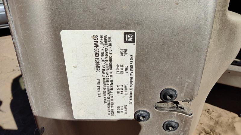 2000-2005 Chevrolet Impala (80 & Up) Trunk/Decklid/Hatch/Tailgate