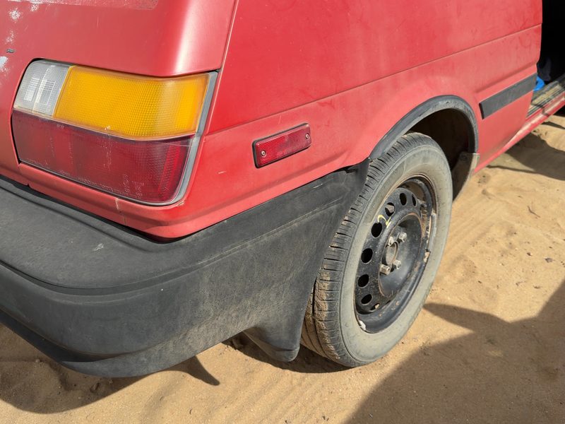1987-1988 Toyota FX (includes Fx16) Rear Bumper Assembly
