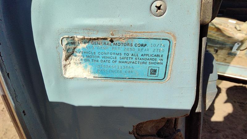 1973-1977 Cutlass (also See Calais 85-88) Trunk/Decklid/Hatch/Tailgate