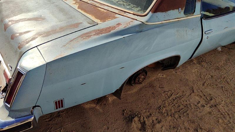 1974-1975 Cutlass (also See Calais 85-88) Quarter Panel RH