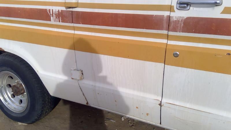 1975-1991 Ford Van E250 Rear Door RH