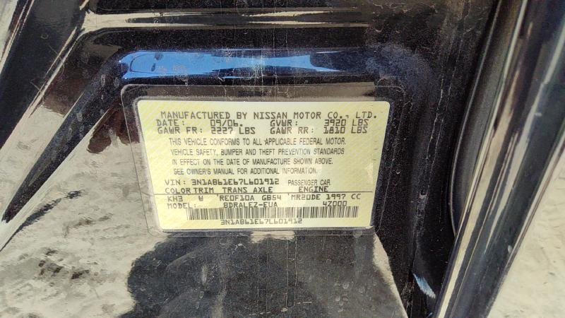 2007-2008 Nissan Sentra Trunk/Decklid/Hatch/Tailgate